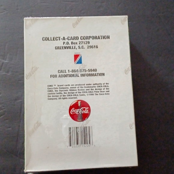 Coca Cola Coke Sign of Good Taste Trading Card Box 36 Packs Collect-a-Card 1996 - Picture 5 of 5